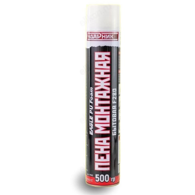 Монтажная пена бытовая всесезонная Ударник WL-2.5000G 500г