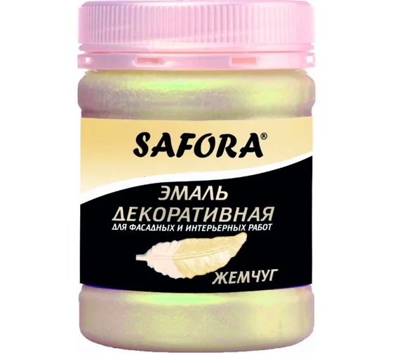 Эмаль декоративная Safora 250 г, Жемчуг